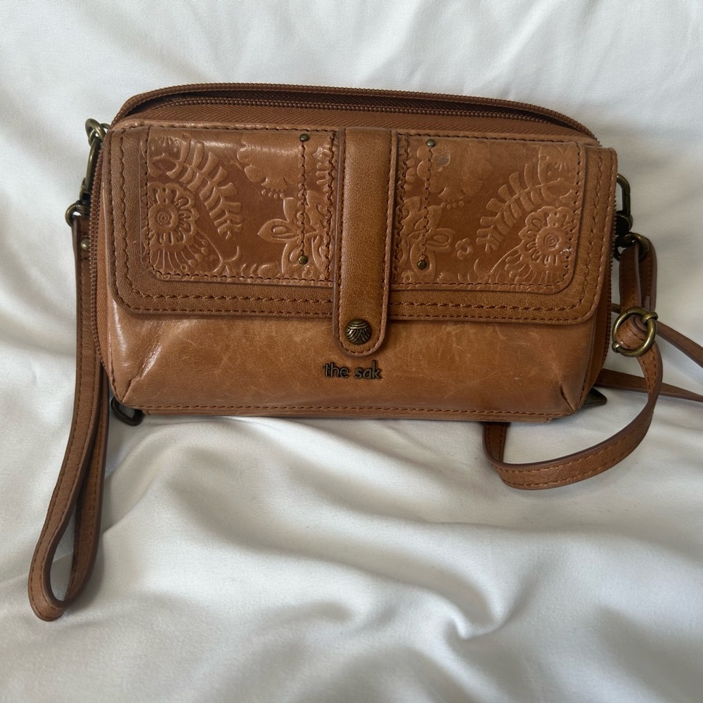 The Sak large wallet on a string.